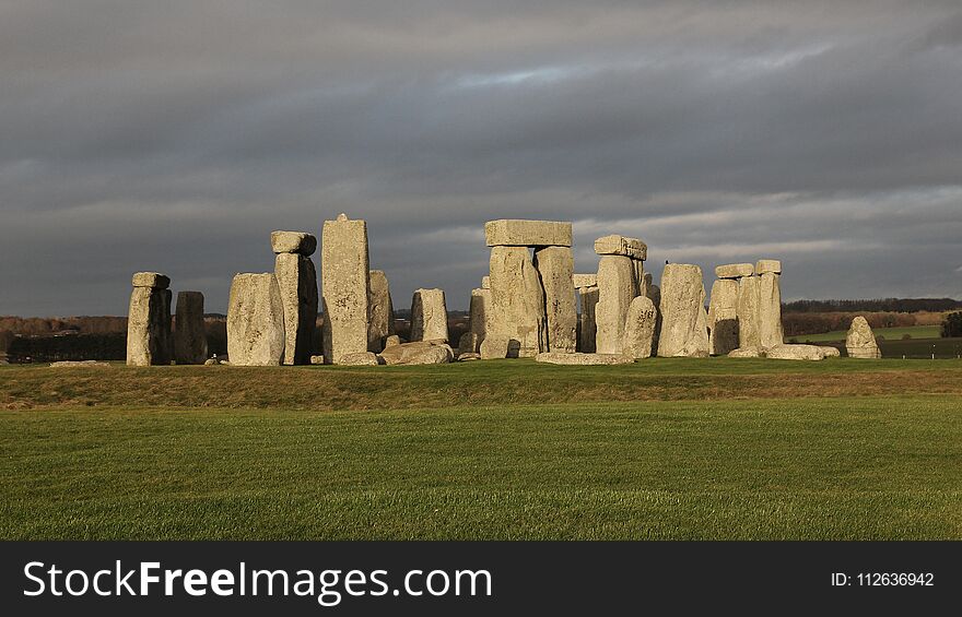 The Stones Of Stonehenge, England