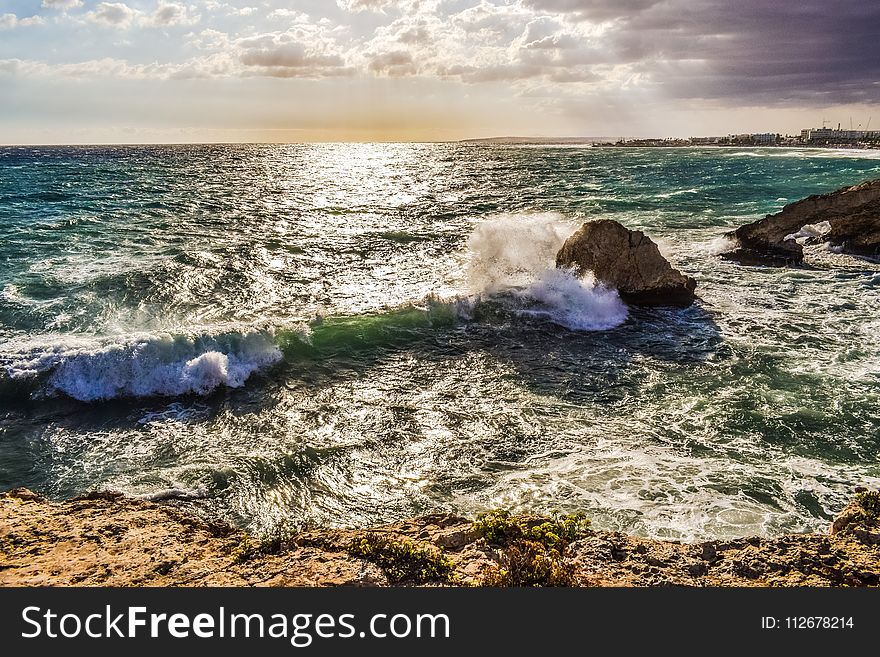 Sea, Wave, Body Of Water, Water