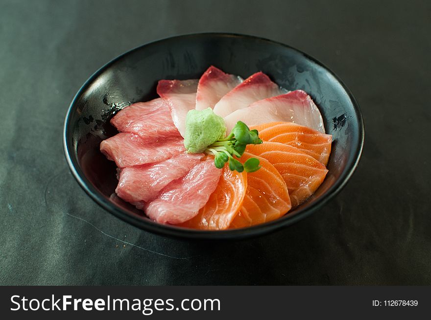 Cuisine, Dish, Sashimi, Smoked Salmon