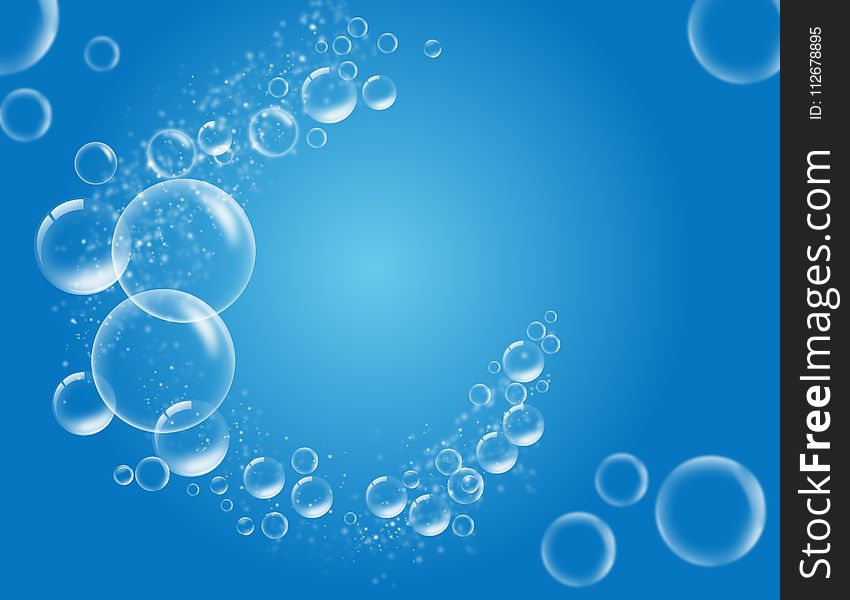 Blue, Water, Sky, Liquid Bubble