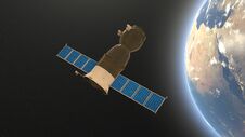 Artificial Satellite Royalty Free Stock Photo
