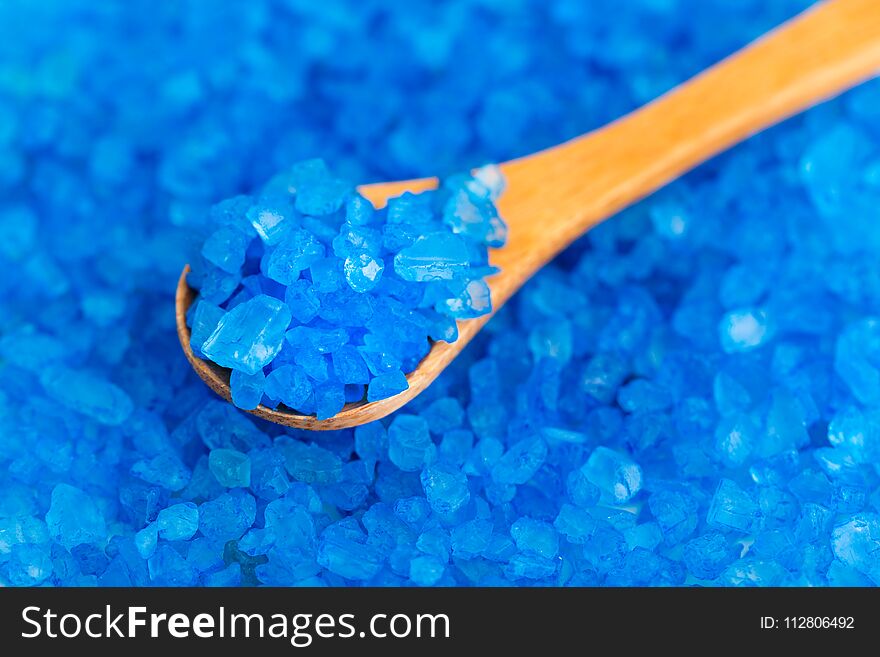 Blue sea salt