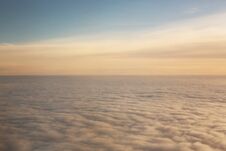Sunset Above The Clouds Stock Image Sunset Above The Clouds Stock Image
