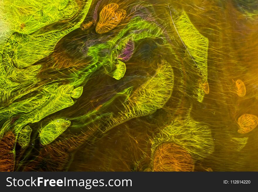 Abstract marbling art patterns as colorful background