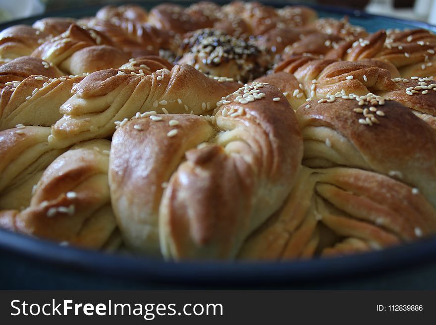 Baked Goods, Food, Bread, Brioche