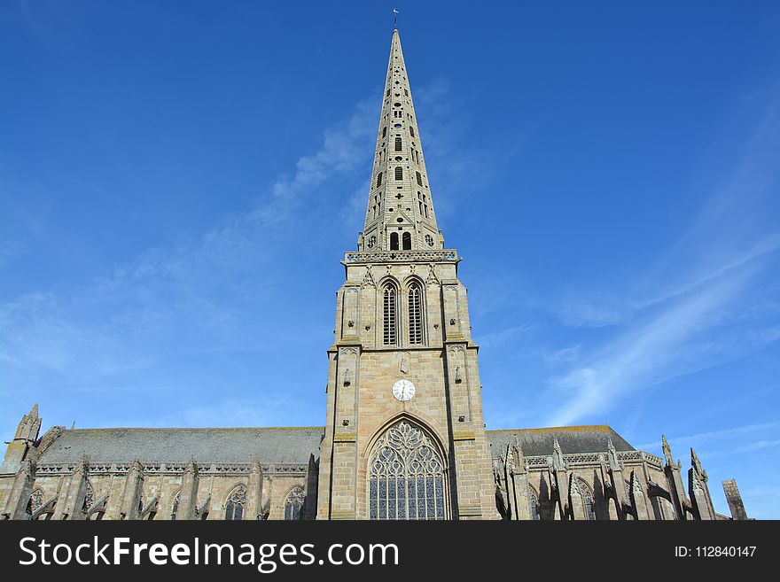 Spire, Landmark, Sky, Steeple