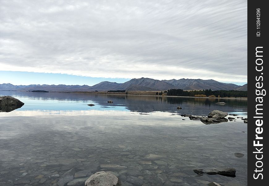 Loch, Water, Reflection, Sky