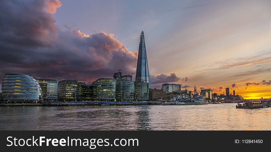 Cityscape, Skyline, Skyscraper, City