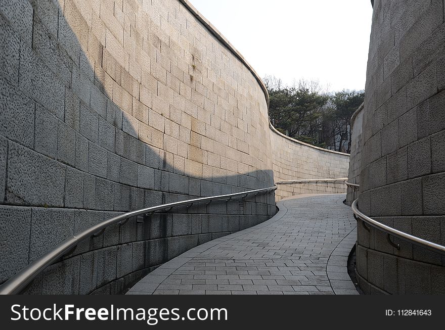 Infrastructure, Architecture, Wall, Building
