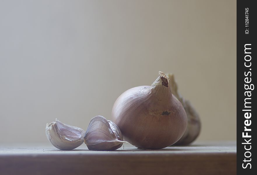 Still Life, Still Life Photography, Garlic, Shallot