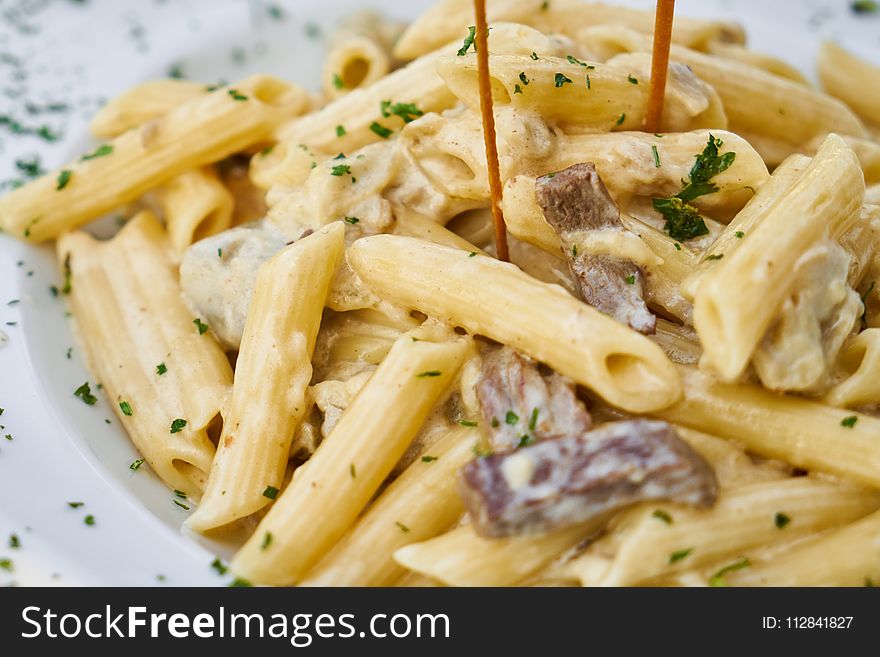 Penne, Al Dente, Cuisine, Dish