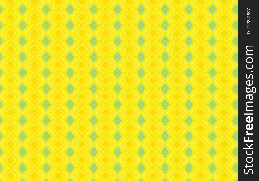 Green, Yellow, Pattern, Line