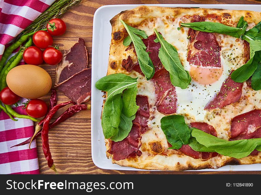 Dish, Pizza, Cuisine, Italian Food