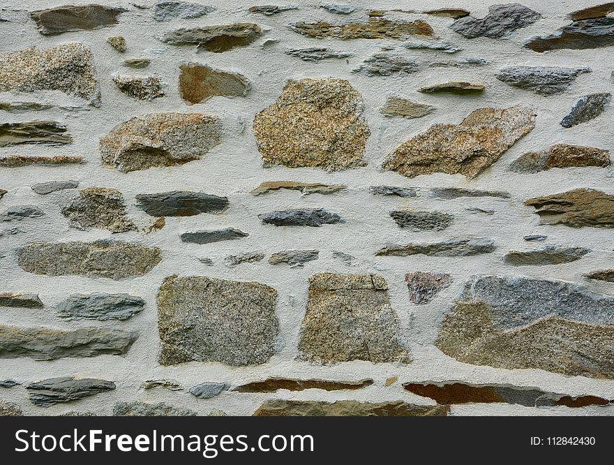 Rock, Stone Wall, Bedrock, Geology
