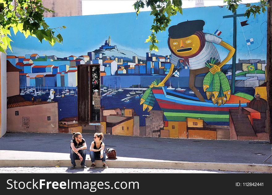 Mural, Neighbourhood, Art, Street Art