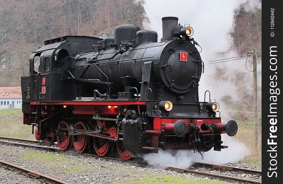 Transport, Steam Engine, Locomotive, Rail Transport