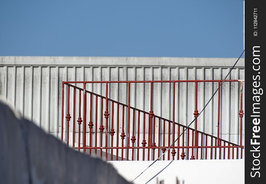 Structure, Architecture, Wall, Handrail