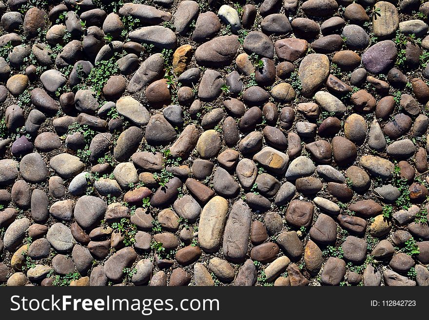 Rock, Pebble, Gravel, Material
