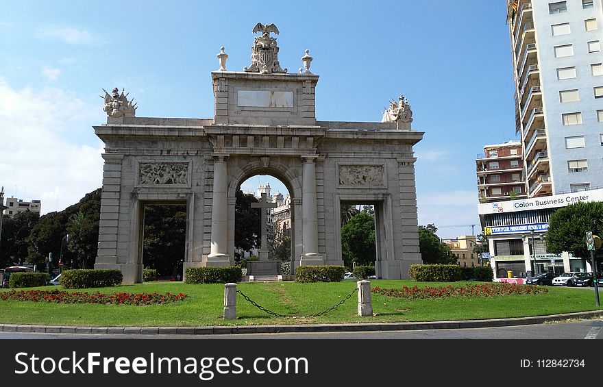 Landmark, Triumphal Arch, Classical Architecture, Monument