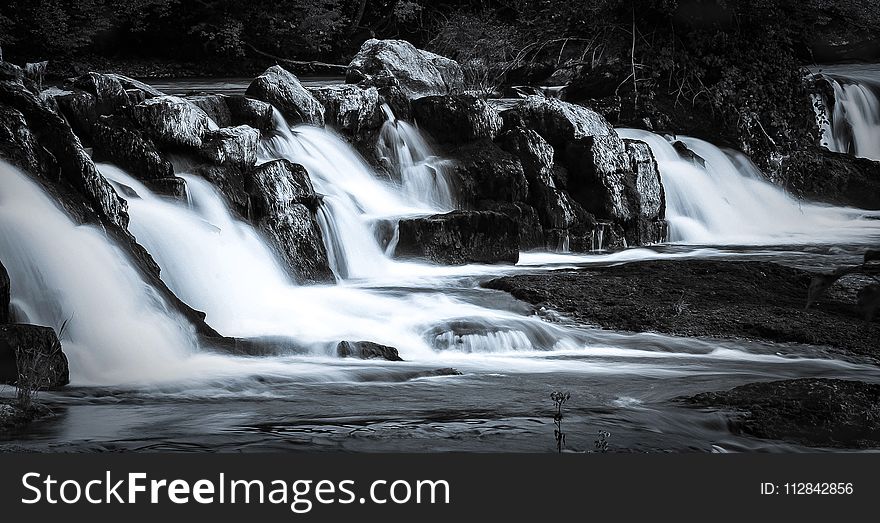 Waterfall, Water, Nature, Body Of Water
