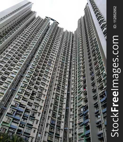 Tall apartment building Hong Kong