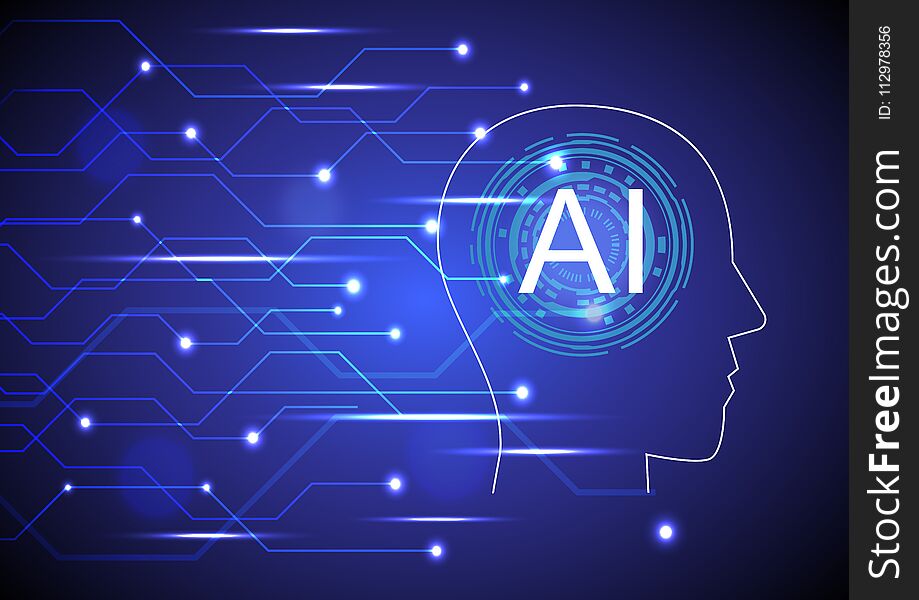 Ai with electric circuit