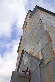 Up The Grain Elevator Royalty Free Stock Images Up The Grain Elevator Royalty Free Stock Images