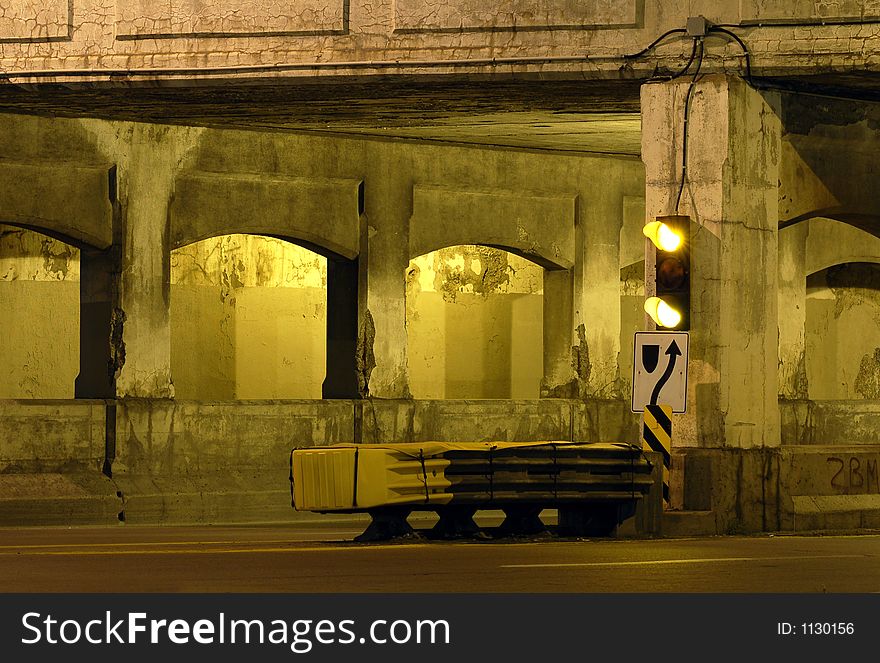 Old Bridge At Night (Montreal) 2