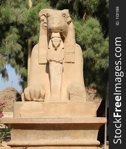 They were the guards of entrance to the palace in Luxor. They were the guards of entrance to the palace in Luxor
