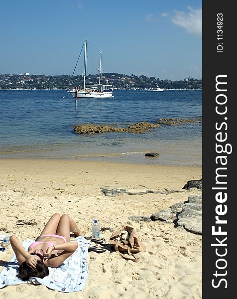 Girl on the beach