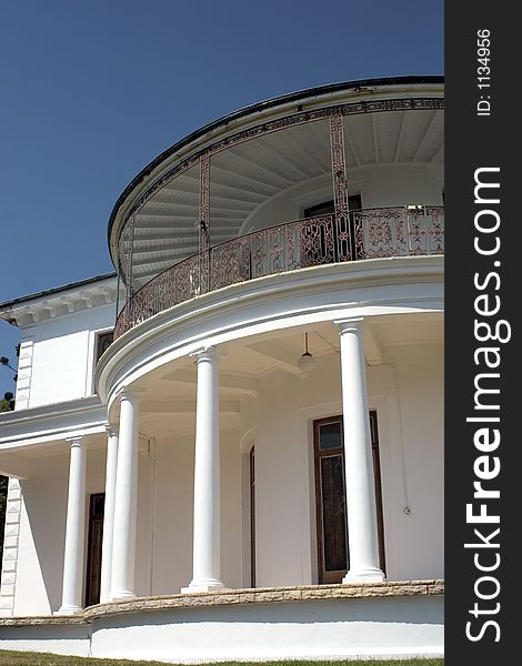 Entrance to stately home