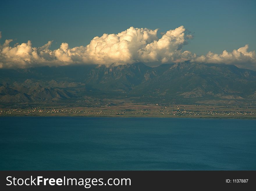 Skodersko lake, Montegro and the view to Albania (Skoder)