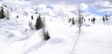 The Peaks Of The Alps In Winter With Soft Snow Stock Photos The Peaks Of The Alps In Winter With Soft Snow Stock Photos