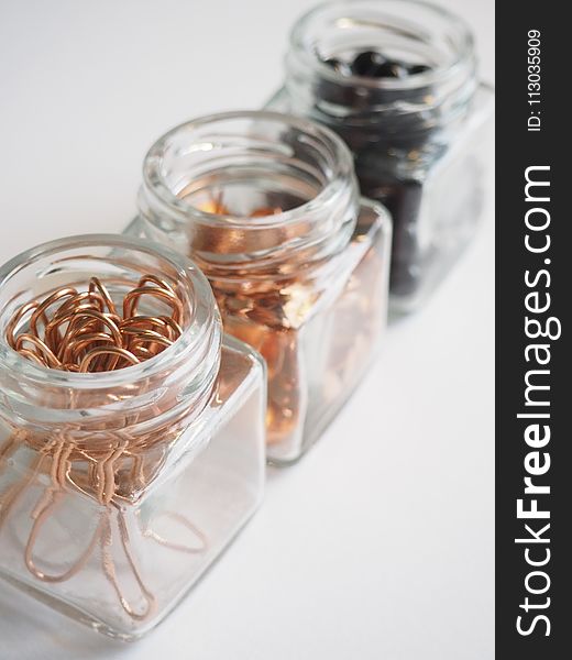Close-up Photography of Jars