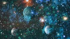 Colorful Deep Space. Universe Concept Background. Elements Of This Image Furnished By NASA Stock Image Colorful Deep Space. Universe Concept Background. Elements Of This Image Furnished By NASA Stock Image