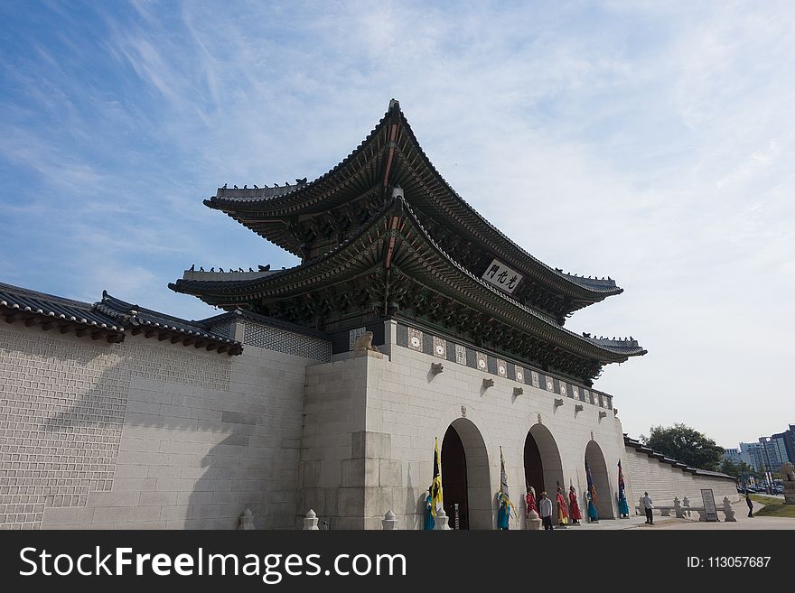 Chinese Architecture, Historic Site, Landmark, Sky