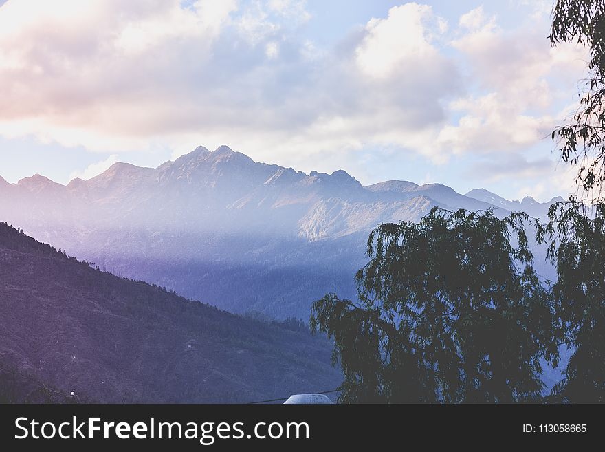 Mountainous Landforms, Sky, Mountain Range, Mountain