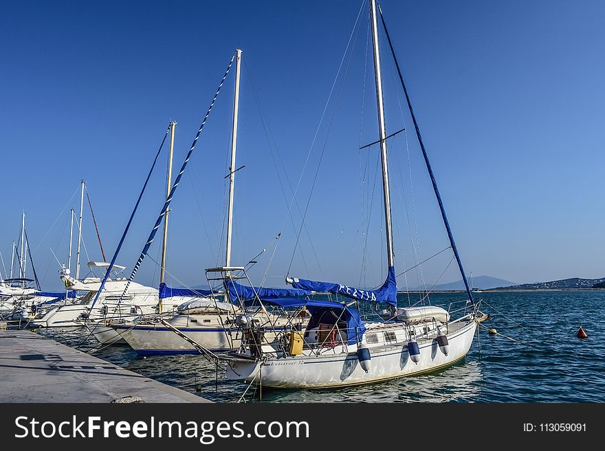 Sailboat, Boat, Sail, Sky