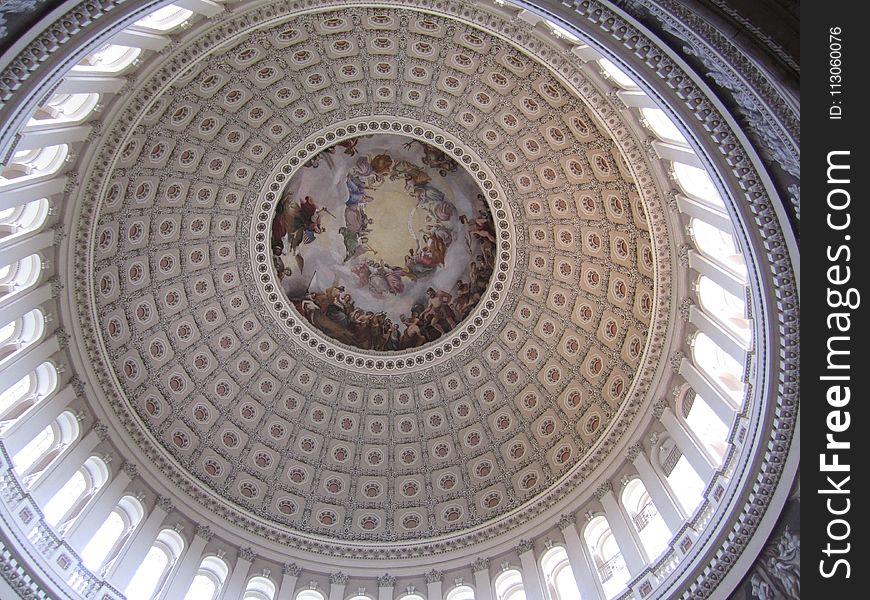 Dome, Building, Circle, Symmetry