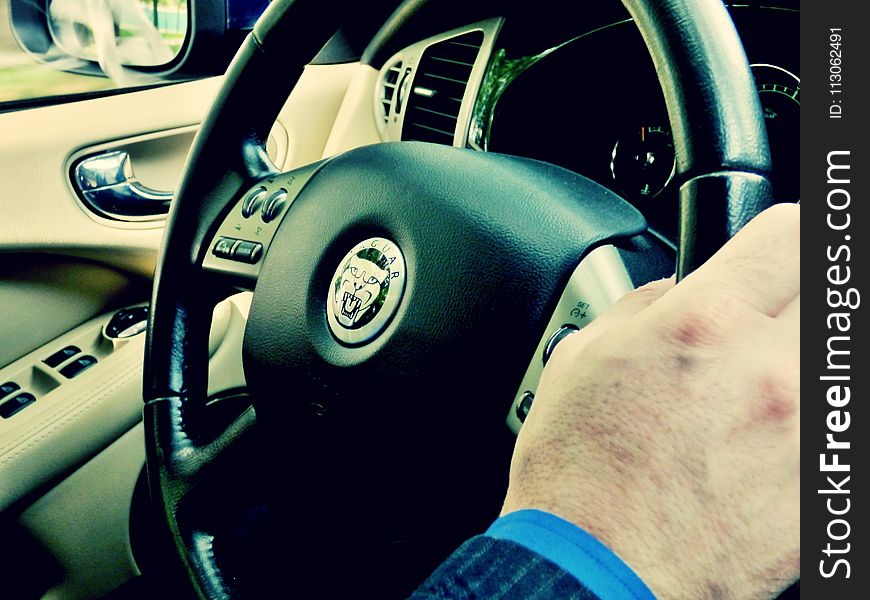 Steering Wheel, Steering Part, Motor Vehicle, Car