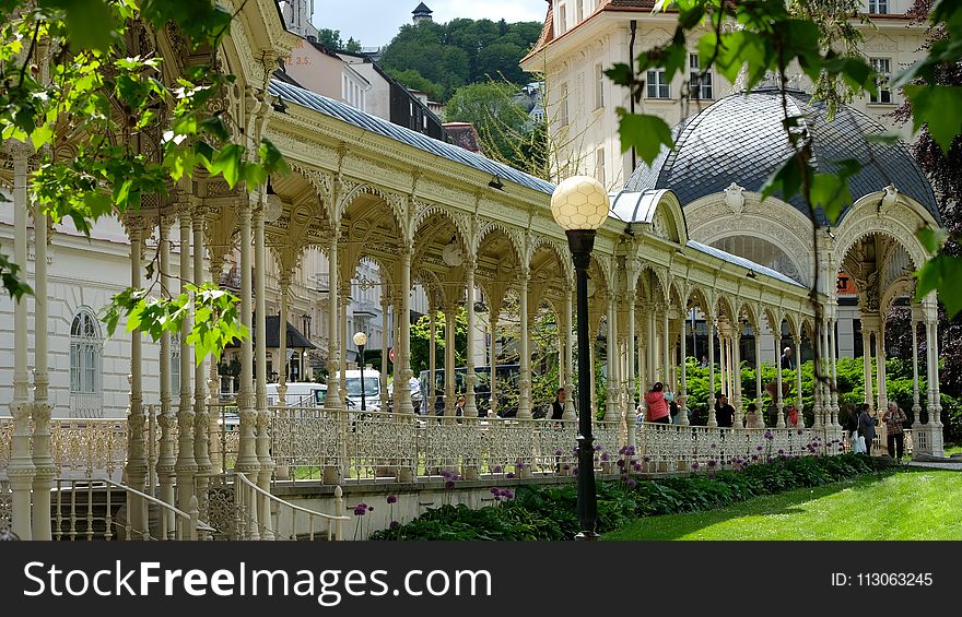 Outdoor Structure, Courtyard, Mansion, Estate