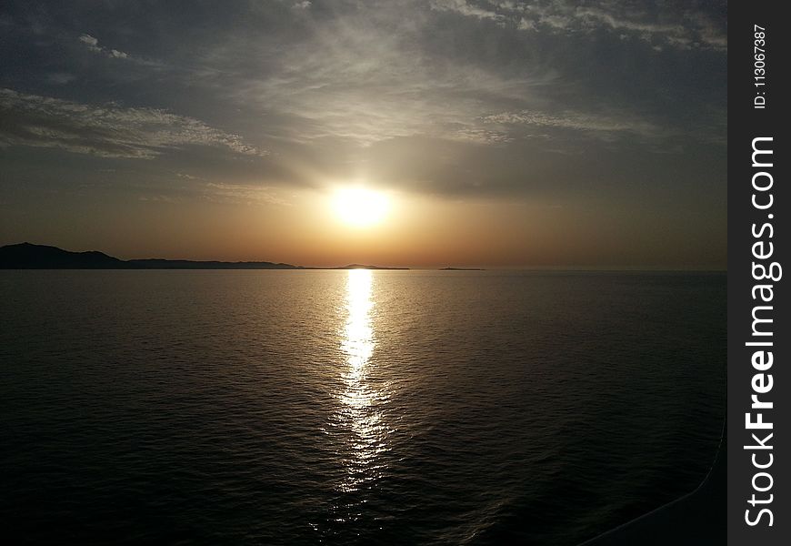 Horizon, Sky, Sea, Calm