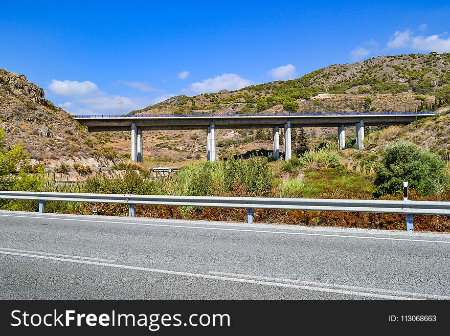 Road, Infrastructure, Bridge, Guard Rail