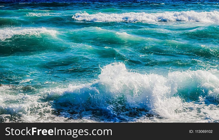 Sea, Wave, Water, Wind Wave