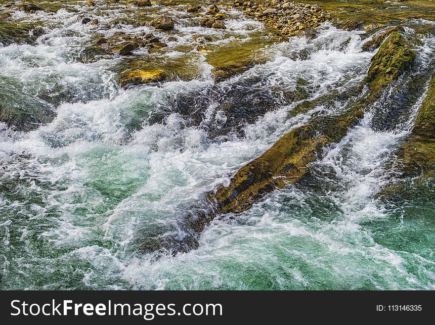 Water, Watercourse, Stream, Body Of Water