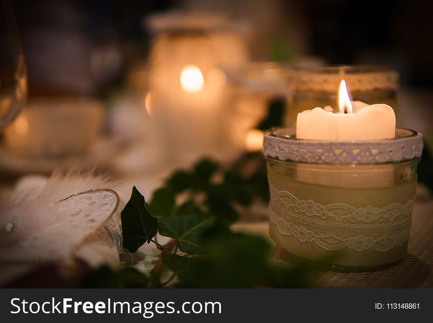 Candle, Lighting, Ceremony, Centrepiece