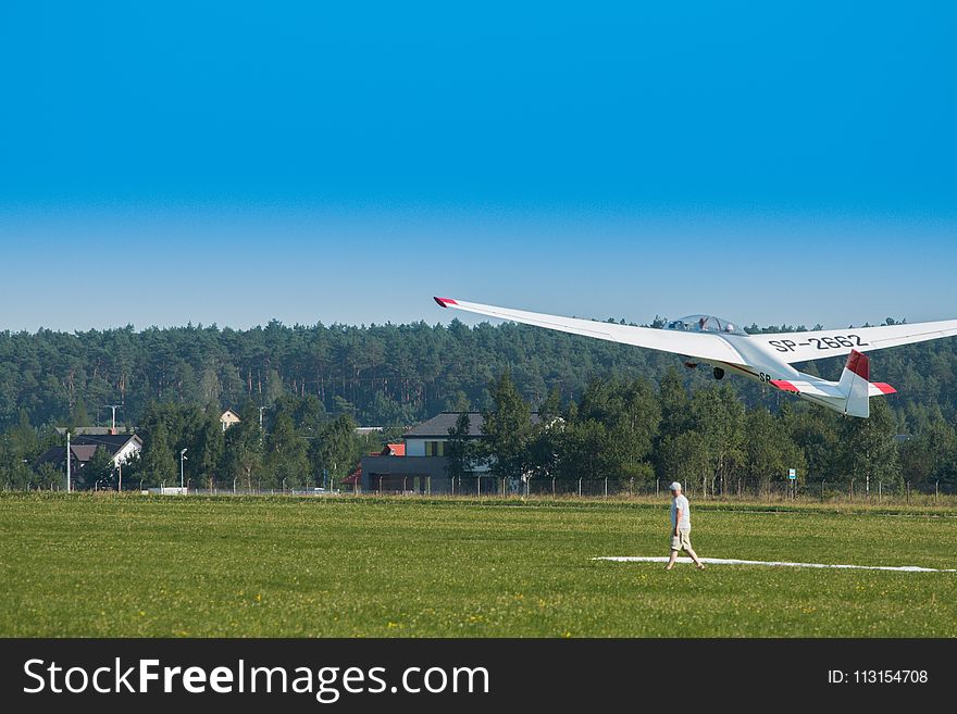 Airplane, Sky, Airliner, Airline