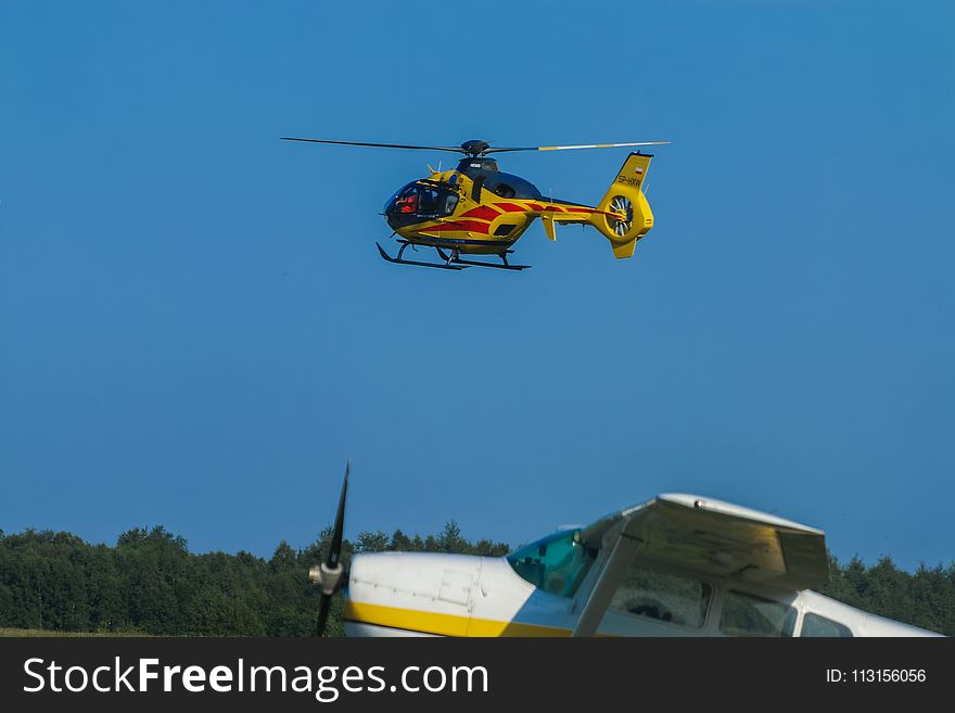 Helicopter, Rotorcraft, Helicopter Rotor, Aircraft