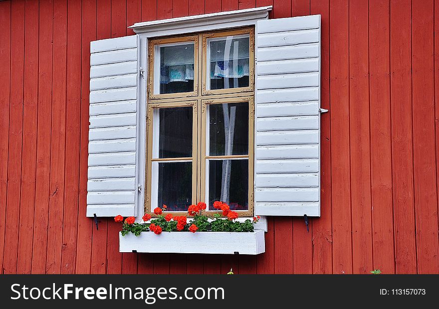 Window, House, Home, Siding