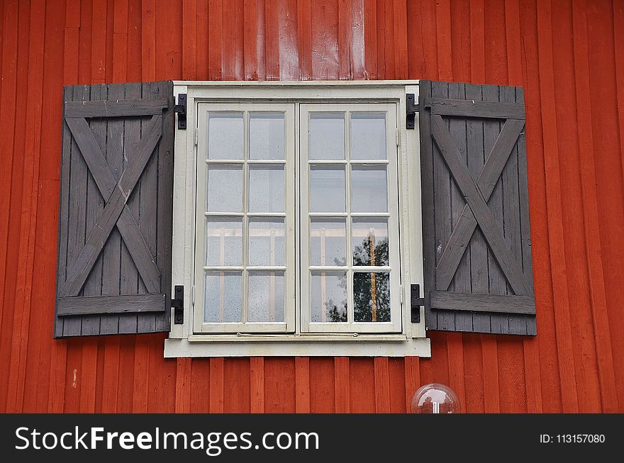 Window, House, Wood, Home
